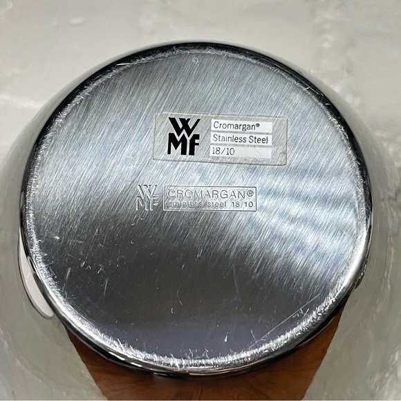 Cromargan WMF stainless steel bar accessories ice bucket and tools holder - Picture 6 of 15